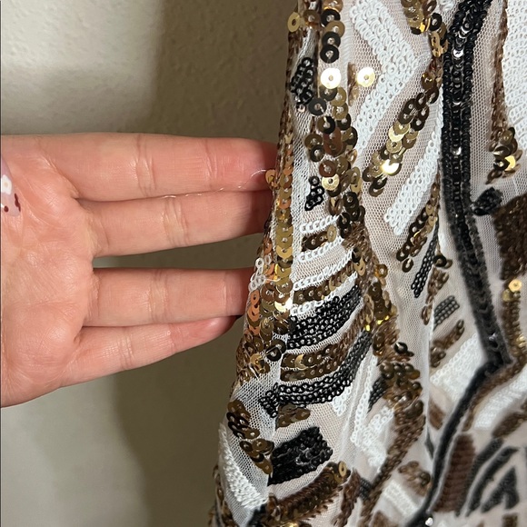 PEPPERMAYO Mini Sequin Dress Size 6 - Picture 14 of 16